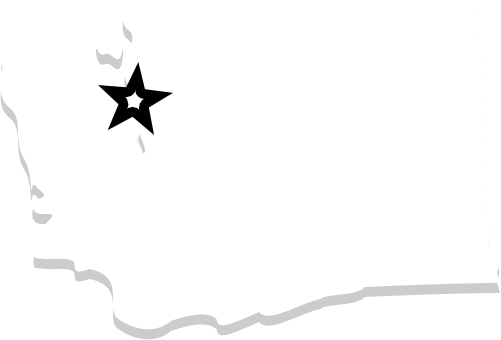 Washington State favicon with star for Seattle